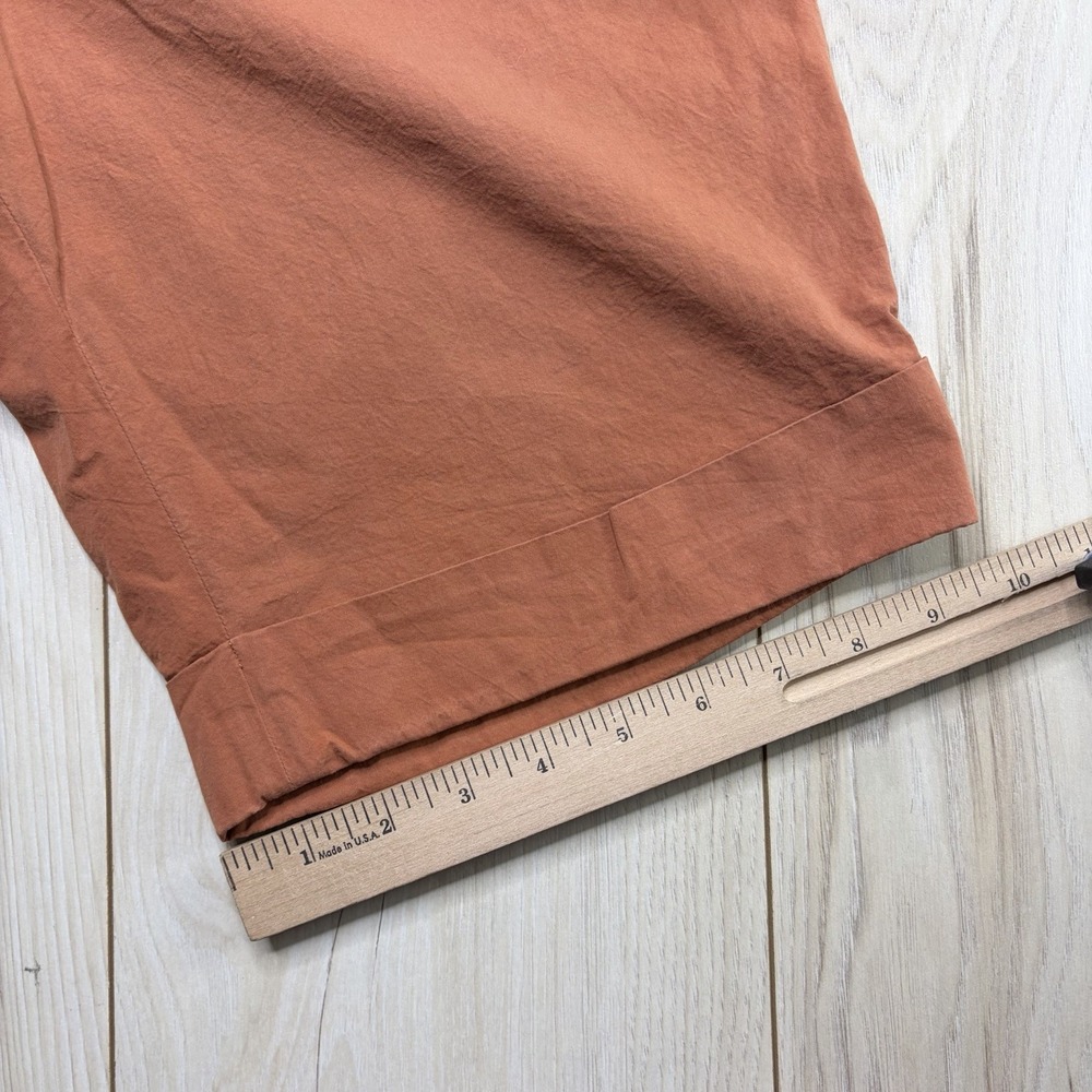 YIGAL AZROUEL Menswear Chino Dress Shorts Mens Size 32 Orange - Picture 7 of 12